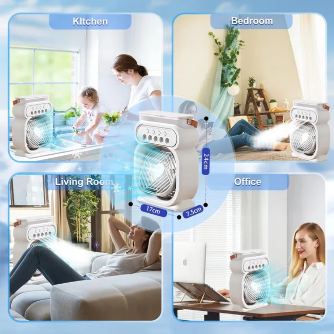 Climatizador Portátil Nano-Spray